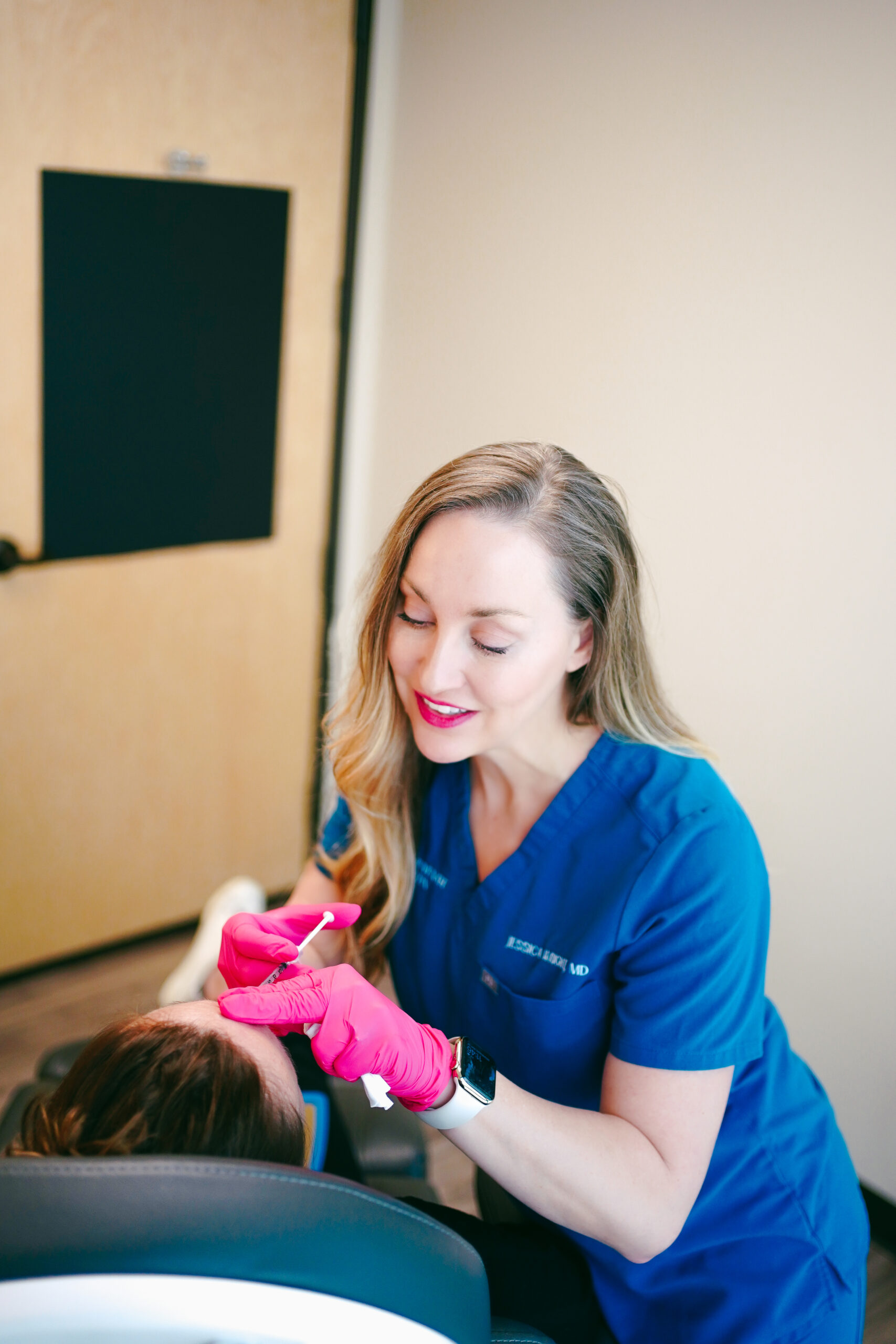 Botox being applied in Austin, TX